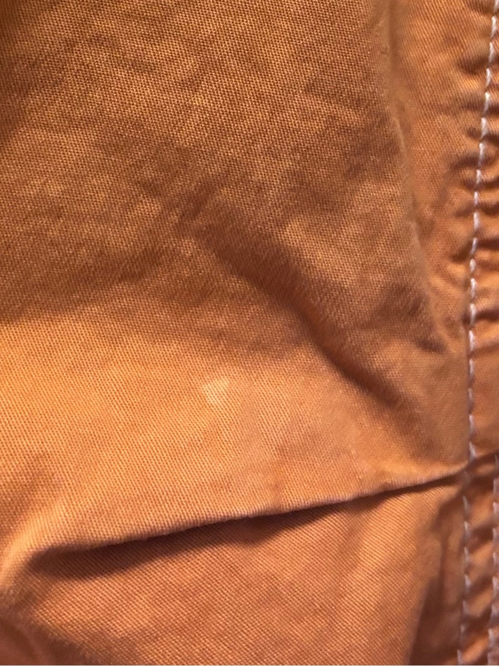 FREE w/ Purchase Garage Rust-Brown Cargo Joggers with Drawstring Waist - Picture 6 of 8